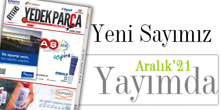 Yedek Parça Dergisi Aralık Sayısı Yayımda