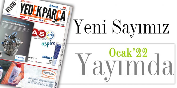Yedek Parça Dergisi Ocak Sayısı Yayımda