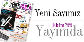 Yedek Parça Dergisi Ekim Sayısı Yayımda