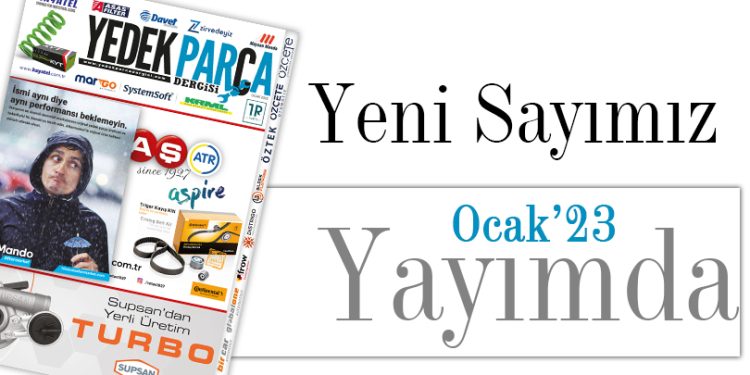 Yedek Parça Dergisi Ocak Sayısı Yayımda