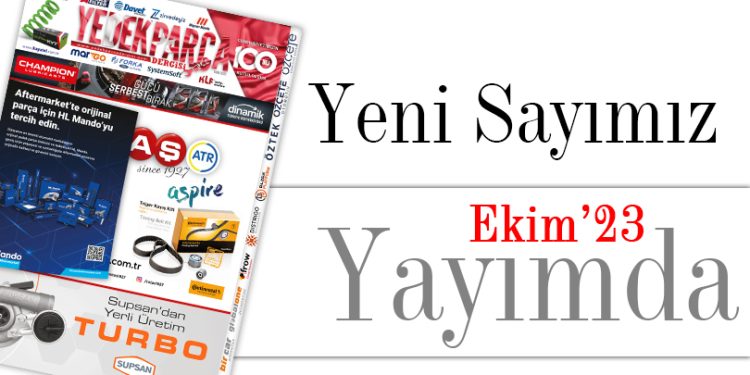Yedek Parça Dergisi Ekim Sayısı Yayımda
