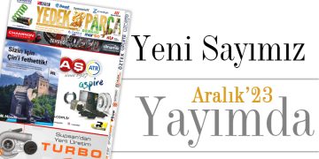 Yedek Parça Dergisi Aralık Sayısı Yayımda