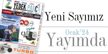 Yedek Parça Dergisi Ocak Sayısı Yayımda