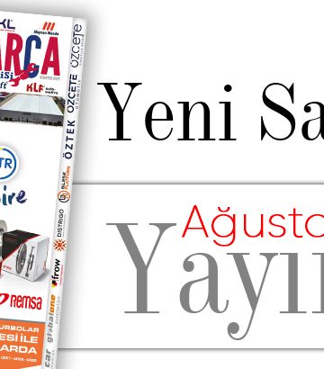 Yedek Parça Dergisi Ağustos Sayısı Yayımda